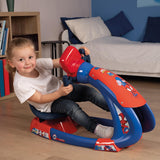 Smoby - Spidey - V8 Driver - Simulador de conducción - Piloto de Carreras - Volante electrónico - Funciones de aceleración y Marcha atrás - Sonidos y Luces - A Partir de 3 años - Fabricado en Francia