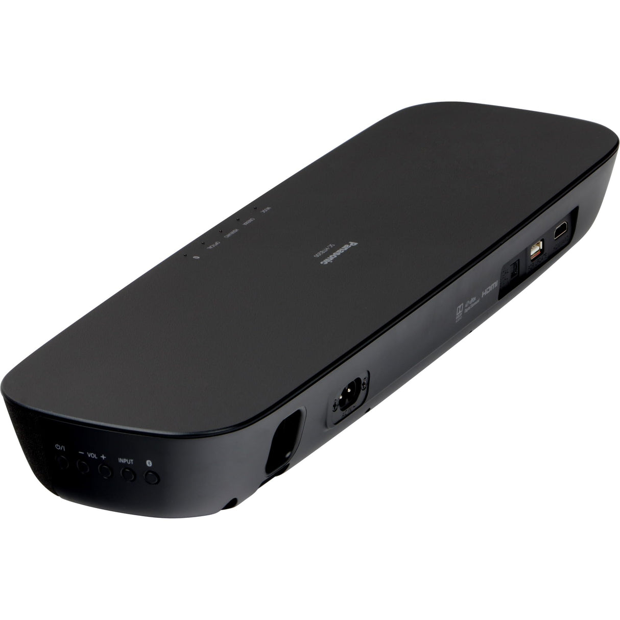Panasonic SC-HTB200EGK - Barra de Sonido para el Hogar (Conexión HDMI, TV, Inalámbrico y Alámbrico, Home Cinema, 2.0 Canales, 80 W, DTS Digital Surround, Dolby Digital, 80 W, 10 cm) Color Negro