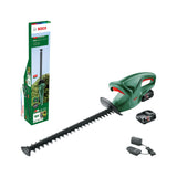 Bosch Tijeras cortasetos a batería EasyHedgeCut 18-45 (2 baterías de 2,0 Ah, sistema de 18 voltios, longitud de la cuchilla de 45 cm, embalaje en caja)