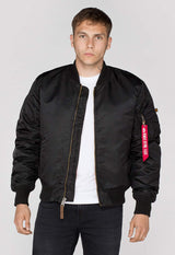 Alpha Industries 191118-3-L Chaqueta, Hombre, Negro (Black 3), Large (Tamaño del fabricante: L)