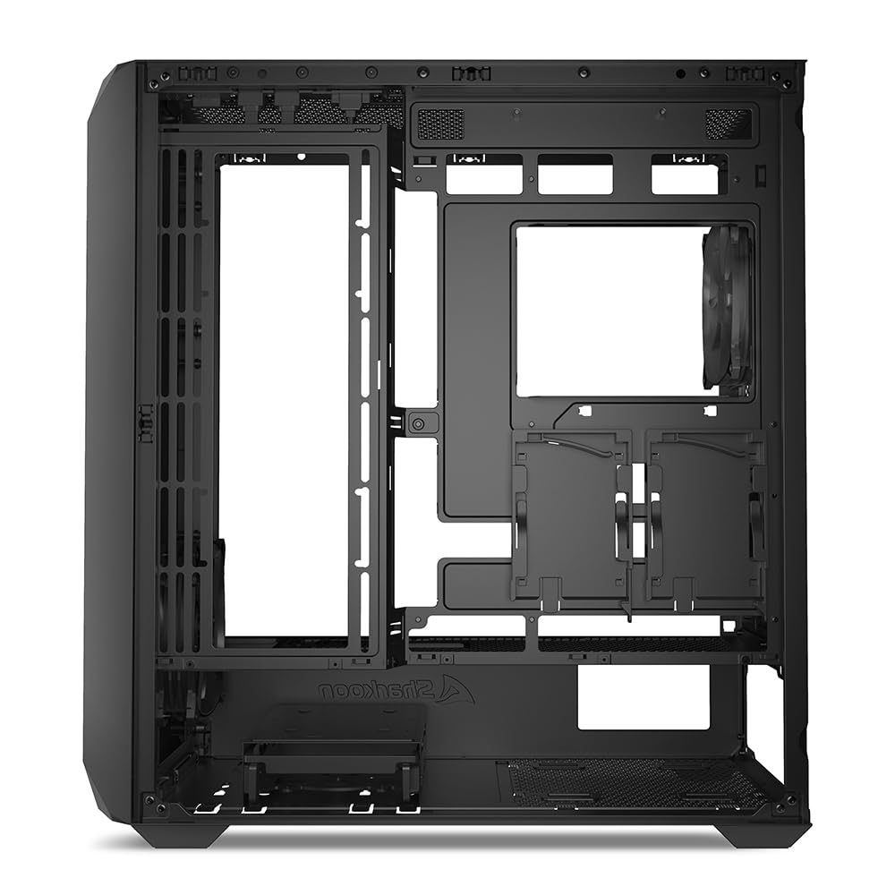 Sharkoon AK3 Black ATX - Carcasa para PC