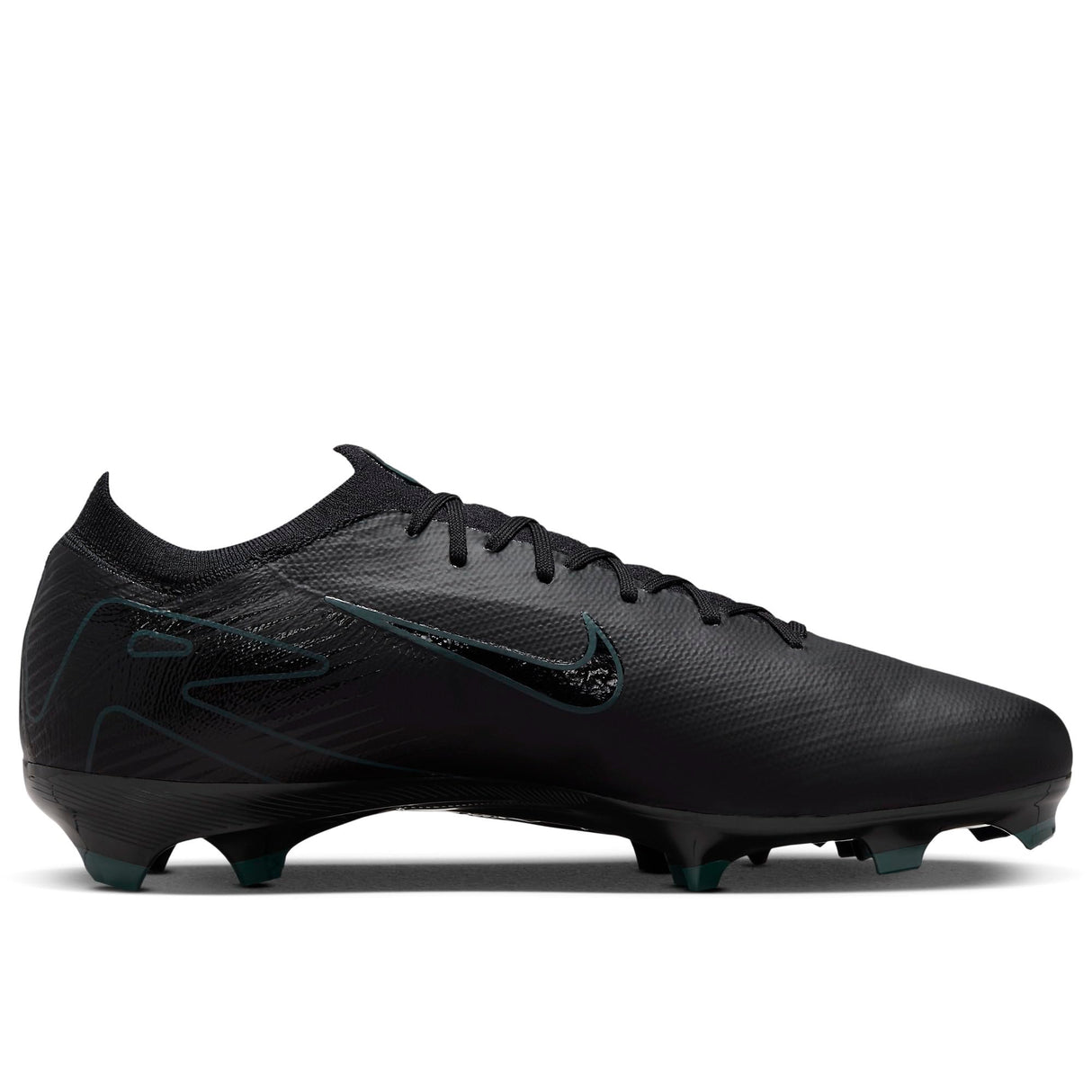 Nike Zm Vapor 16 Pro FG, Zapatillas de fútbol Hombre, Black/Black/Deep Jungle, 46 EU