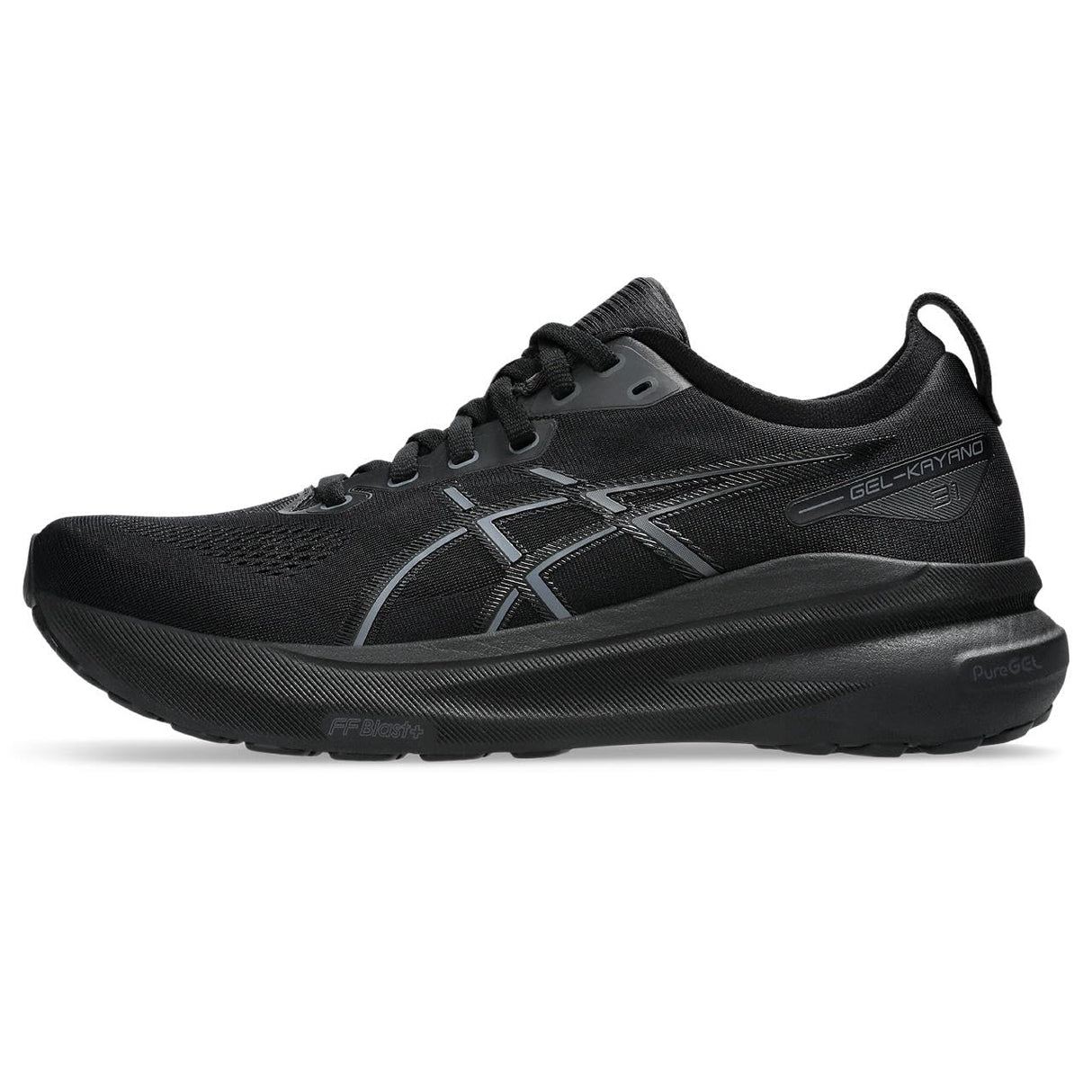 ASICS Gel-Kayano 31, Sneaker Hombre, Negro/Negro, 41.5 EU