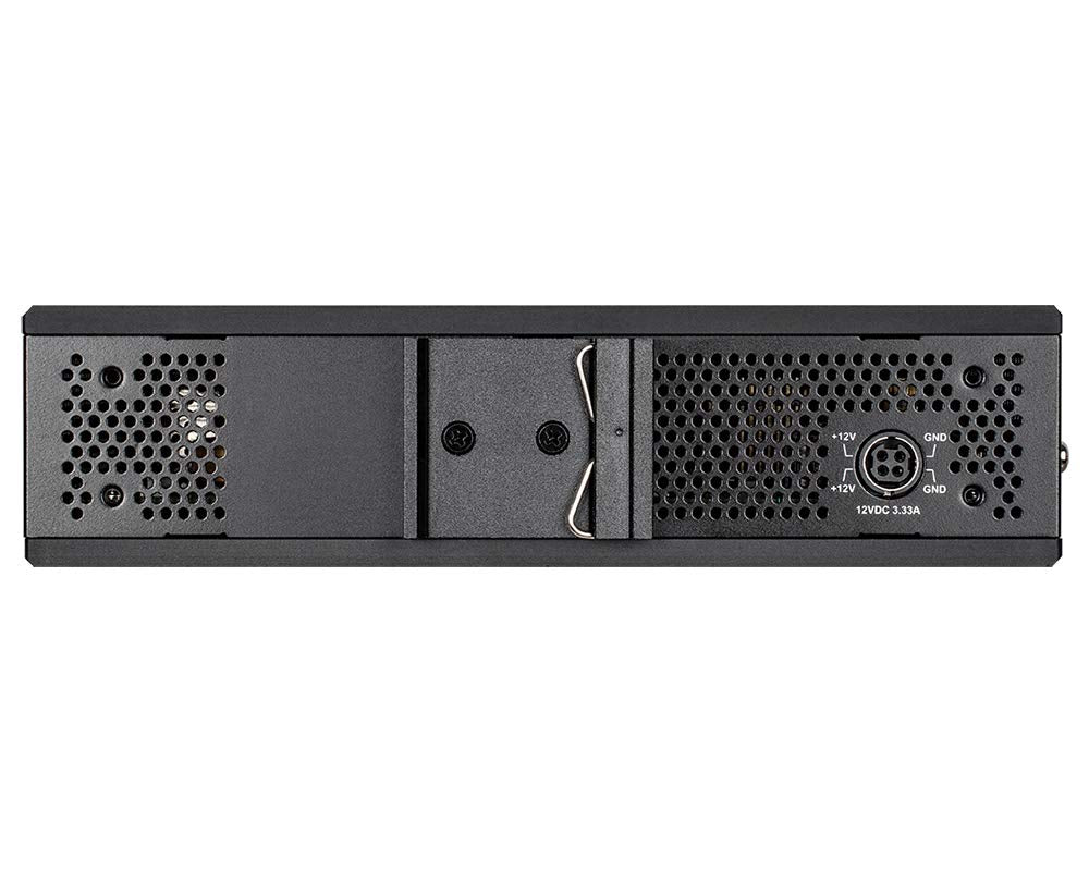 D-Link DIS-200G-12S - Switch industrial 12 puertos (10 Gigabit y 2 SFP, para carril DIN, apto para condiciones extremas -40°C a 65°C, ERPS, VLAN, QoS, IGMP, agregación de enlaces)