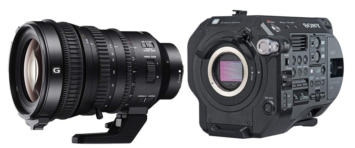 Sony FS7 II Shoulder Camcorder CMOS 4K Ultra HD Negro - Videocámara (CMOS, 25,4/4 mm (1/4"), Sony E, 18-110 mm, 27-165 mm, 9,5 cm)