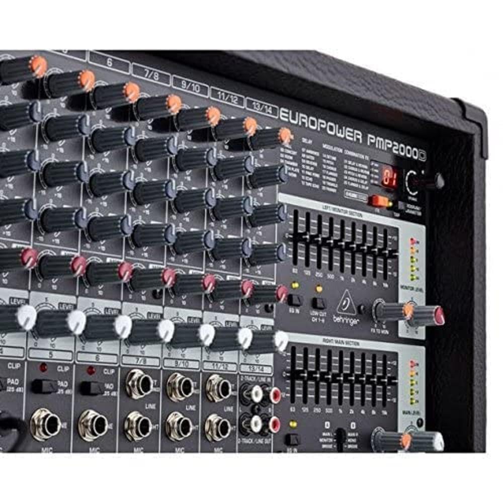 Behringer Pmp2000D - Mesa de mezclas