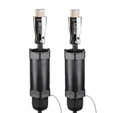 LINDY Cable blindado HDMI 8K60 híbrido de fibra óptica de 10 m