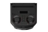 LG XBOOM RNC5 - Altavoz Bluetooth, Alta Potencia, Portátil, USB, Funciones DJ, Karaoke, con Luces LED Variables, Amplia Conectividad, El Sonido Absoluto, 3 Altavoces, Color Negro