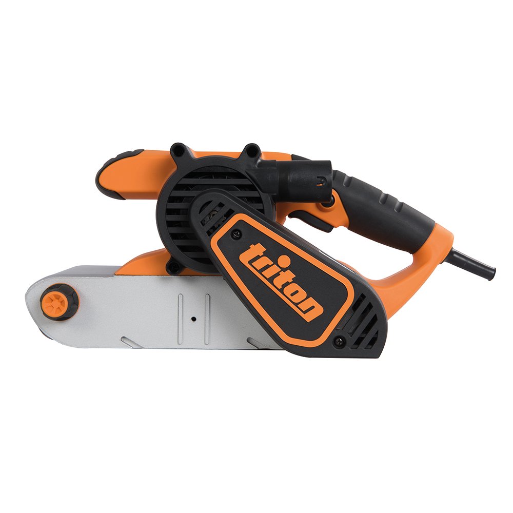 Triton T41200BS - Lijadora de banda (100 mm, 1200 W, 240 V) color naranja