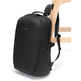 Pacsafe Vibe - Mochila para hombre, Hombre, Mochila, 60301130, Jet negro., 25 L