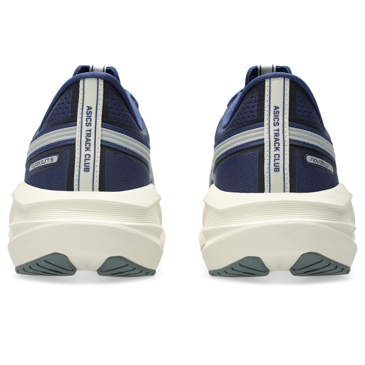 Asics NOVABLAST 5 - Tenis de Correr para Mujer, Azul índigo/Gris Sello, 40 EU