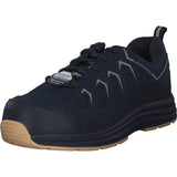 Skechers Malad II, Zapatos de construcción Hombre, Navy/Tan Textile/Synthetic, 41 EU