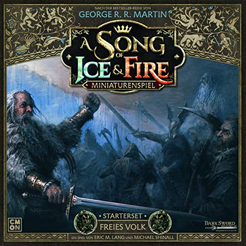 Asmodee | CMON | A Song of Ice & Fire – Pueblo Libre | Starterset | Tabletop | 2 Jugadores | A Partir de 14+ años | 45+ Minutos | Alemán | Plurilingüe