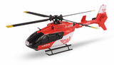 Amewi AFX-135 DRF Helicóptero 4 Canales 6G RTF Rojo y Blanco RC Control Remoto
