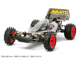 TAMIYA 47390 47390-1:10 RC Avante (2011) Black Special - Coche teledirigido (construcción, Aficionado), Color Negro
