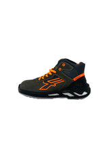 U Power - Baskets de sécurité hautes Avec renfort Anti-Shock Jordan - Usage général - ESD S3 Ci SRC 42 Gris/Orange