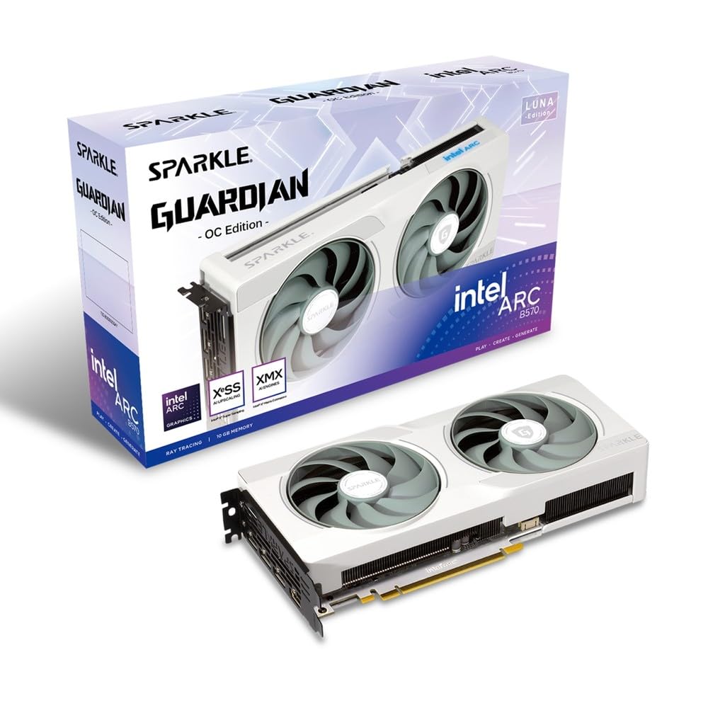 Sparkle Intel ARC B570 Guardian Luna OC 10GB