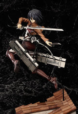 GOOD SMILE COMPANY Attack on Titan Mikasa Ackerman DX Ver. Figura Completa de plástico prepintada a Escala 1/8 para reventa