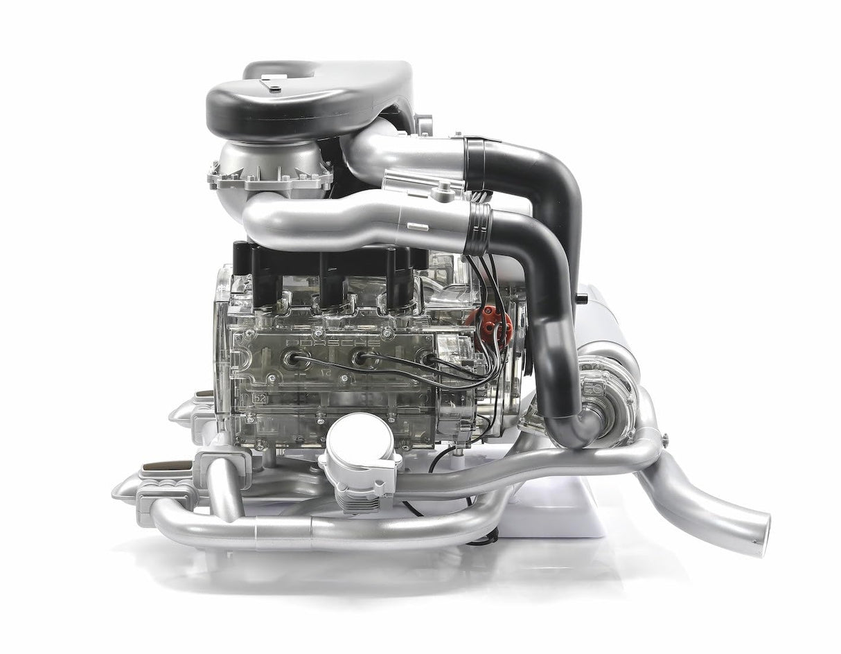 Porsche 911 Turbomotor: Bauen Sie Ihr eigenes 6-Zylinder-Motormodell
