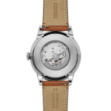 Fossil Reloj Analógico para Hombre de Automático con Correa en Cuero ME3265, 8.7Lx8.7Wx7Hcm, Verde Oscuro