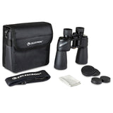 Celestron 72254 Ultima: prismáticos con prisma Porro 10 x 50, lente con revestimiento múltiple completo, prisma BaK-4 de vidrio, negro