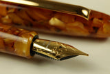 Esterbrook Estie Honeycomb E426-M - Pluma estilográfica (1 unidad), color amarillo y naranja