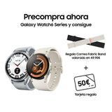 Samsung Galaxy Watch6 Classic Bluetooth, 47 mm + Correa de recambio - Smartwatch, Control de Salud, Seguimiento Deportivo, Batería de Carga Rápida, Plateado (Versión Española)