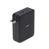 StarTech.com Cargador USB-C/USB-A de Pared GAN PD 140W 3xUSB-C/1xUSB-A - Cargador Internacional para Portátil - Tipo C PD 3.1