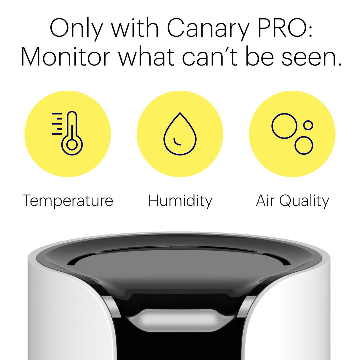 Canary: Sistema de seguridad inteligente con cámara HD - Blanco