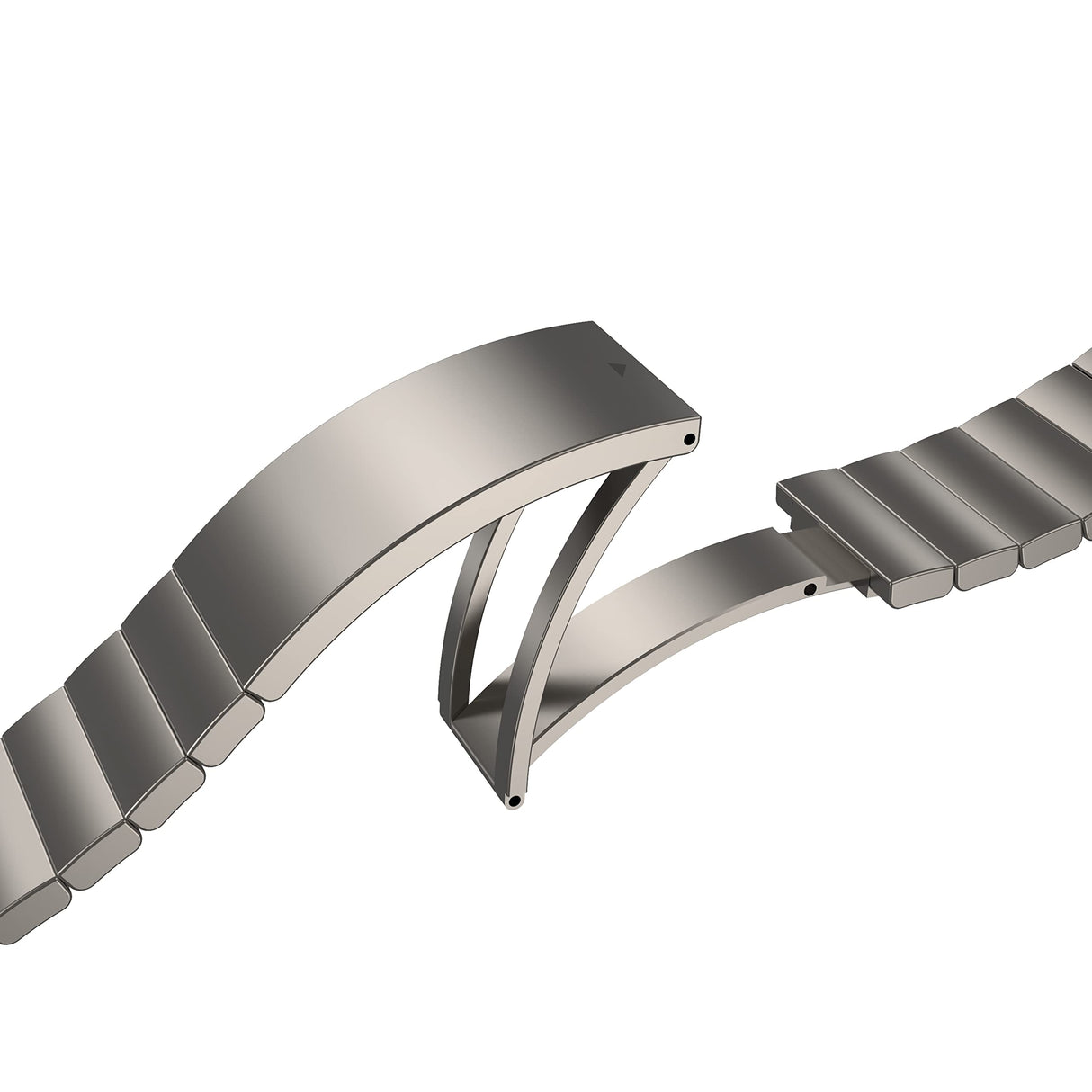Samsung Hochuen Link - Pulsera de titanio para Galaxy Watch5 Pro | Diseñada, color plateado