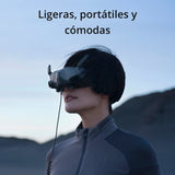 DJI Goggles 2 Pack de Movimiento, Gafas FOV para Dron, Pantallas Micro-OLED, Transmisión O3+ Baja Latencia