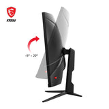 MSI G273CQ - Monitor Curvo Gaming de 27" WQHD (2560 x 1440) Panel VA, 170Hz / 1ms, AMD FreeSync Premium, HDR Ready, Curvatura 1500R, Color Negro