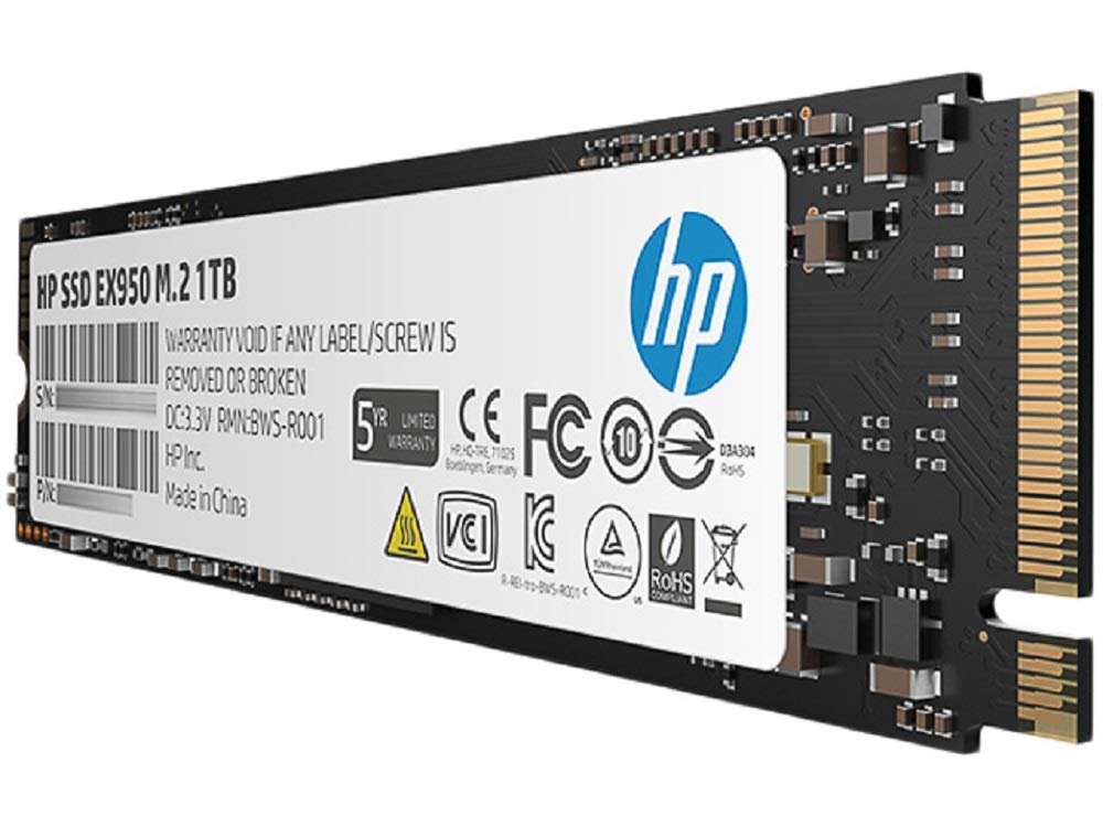 Hewlett Packard EX950 Disco Duro Interno SSD 1TB 5MS23AA#ABB M.2 L:3500MB/s S:2900MB/s