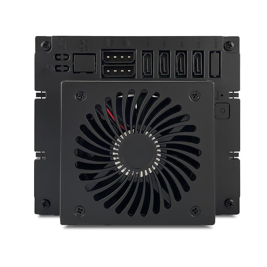 FANTEC 2552 WR-C3141-6G SAS/SATA 6G backplane housing for 4× 3.5"/2.5" HDD/SSD on a Tray in a 3X 5.25 Module
