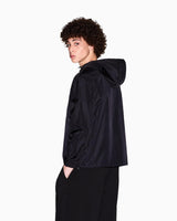 Armani Exchange Icon Project, Logo Embossed Patch Chaqueta, Negro, L Hombres