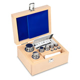 Core - 323-2006 ° F1 Peso Set 1 MG - 1 kg Acero Inoxidable - En Caja De Madera - 323 06