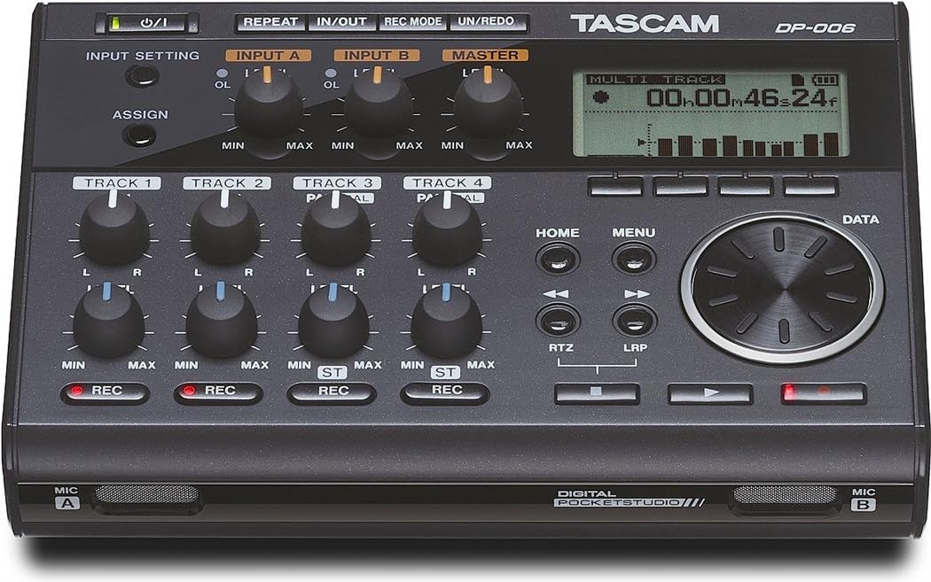 Tascam DP-006 – Portastudio digital de 6 pistas
