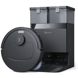 ECOVACS DEEBOT T30C Omni Robot Aspirador y friegasuelos, 20 000 Pa, ZeroTangle 3.0, TruEdge 2.0, TrueMapping 2.0, estación Omni Todo en uno, Sistema de autolimpieza automático, Negro
