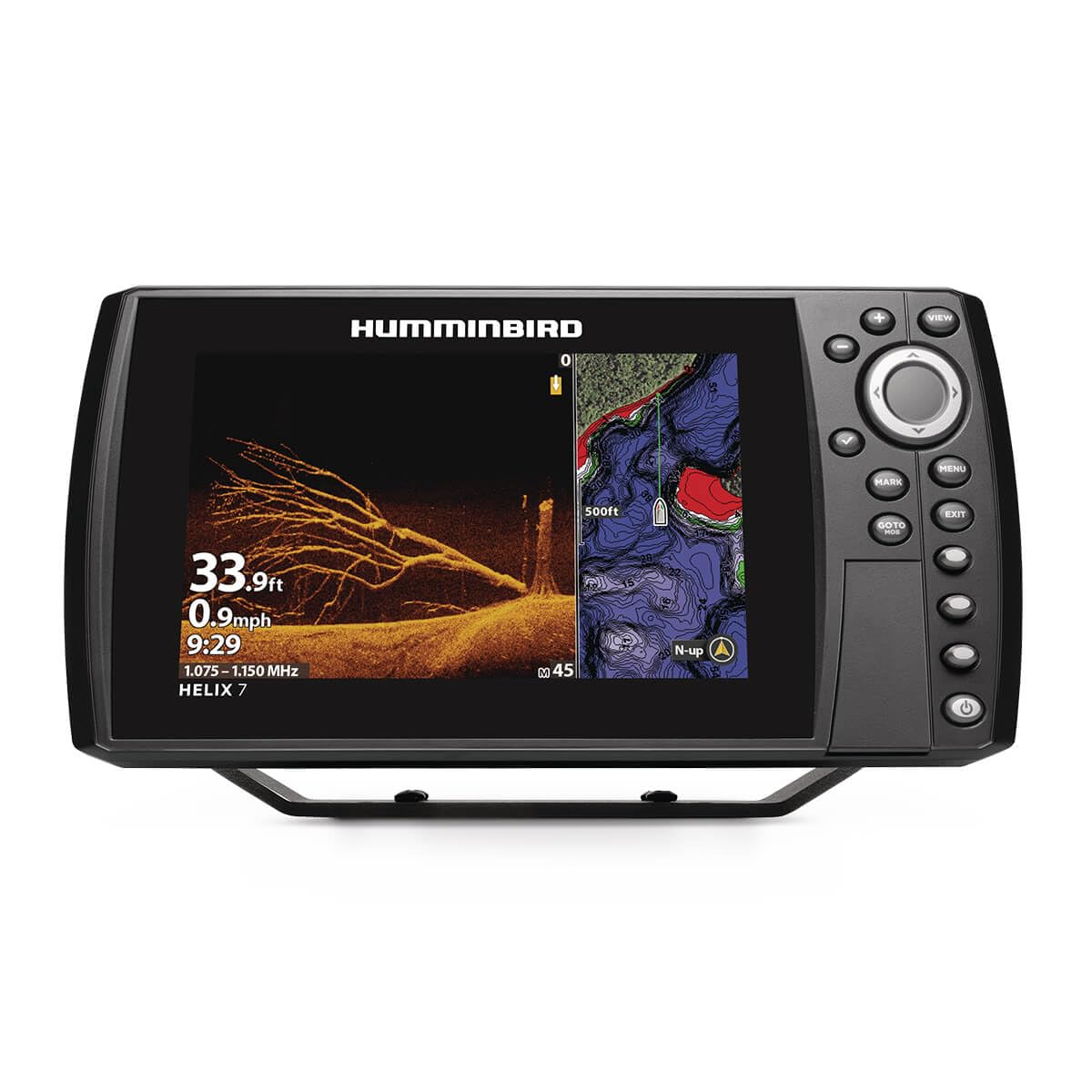 HUMMINBIRD NS-857 Helix 7 Chirp MDI GPS G4N, Unisex-Adult, Black