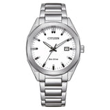 Citizen Reloj Analógico para Hombres de Eco-Drive con Correa en Acero Inoxidable BM7620-83A