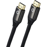 OEHLBACH Black Magic MKII - Cable HDMI de alta velocidad (8 K, FUHD, 60 Hz, 4320p, 4K, 120 Hz, 2160p, 48 Gbit/s (21:9 Cinema, 3D, Dolby Vision, Dynamic HDR 10+, VRR, eARC, UHD2), 5 metros, color negro