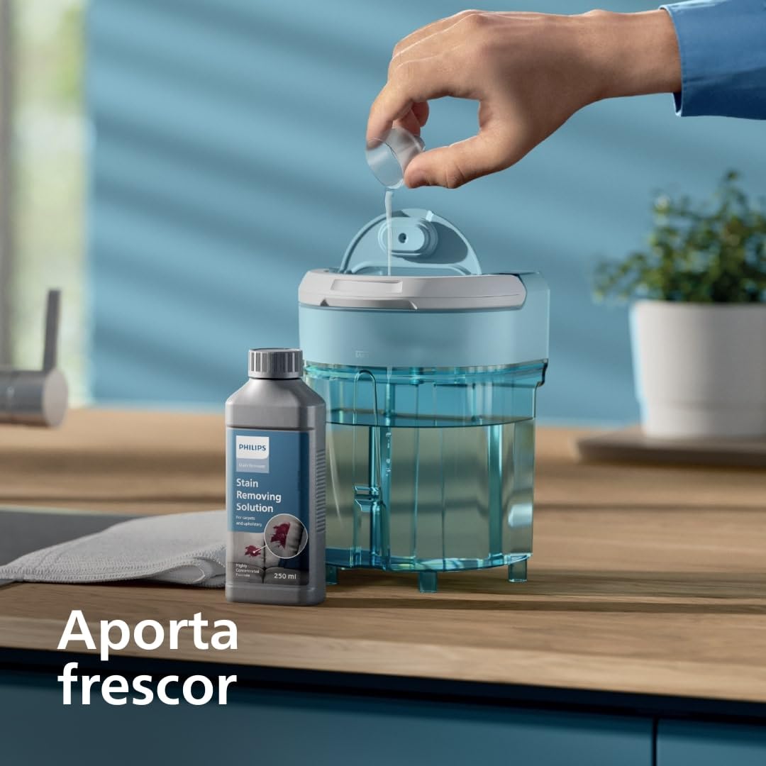 Philips Limpiador de Manchas Serie 3000 - Eliminación de manchas, aumento de frescura, panel de control inteligente, función de limpieza automática, ideal para alfombras y tapicerías (XW3192/11)