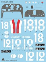 Italeri 4710S 1:12 Bugatti Type 35B - modelismo, Kit, Modelo de Suelo, Hobby, Pegar, Kit de plástico, detallado, sin Pintar