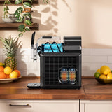 Cecotec Máquina de Granizado Heladera 2,6L Twist&Ice 2600. 220W, Bebidas en 15-60mins, 1,9L para Ingredientes, Control Táctil, 6 Modos, Refrigeración Adaptable, Diseño Ergonómico, Boquilla sin Goteo