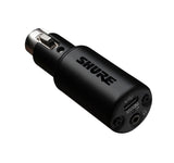 Interfaz digital Shure MVX2U XLR a USB con conector para auriculares, preamplificador integrado con control de ganancia de 60dB, monitorización sin latencia, alimentación fantasma de 48V