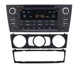 Autorradio de Ajuste Personalizado para BMW Serie 3 Android GPS Bluetooth WiFi Dab USB Pantalla táctil Full HD 7" procesador de 8 núcleos y comandos de Voz