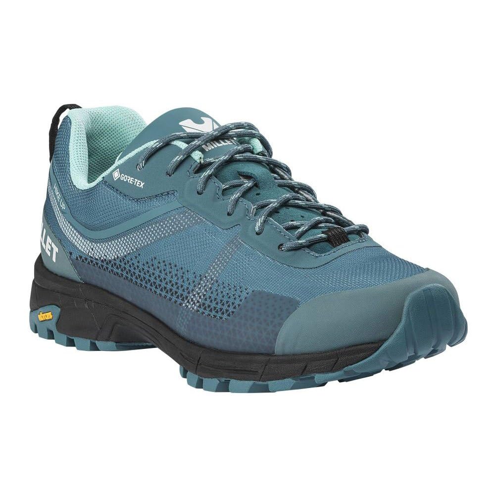 MILLET Hike Up GTX W, Zapatos para bebé Mujer, Azul Nuevo Logo, 37 1/3 EU Estrecho