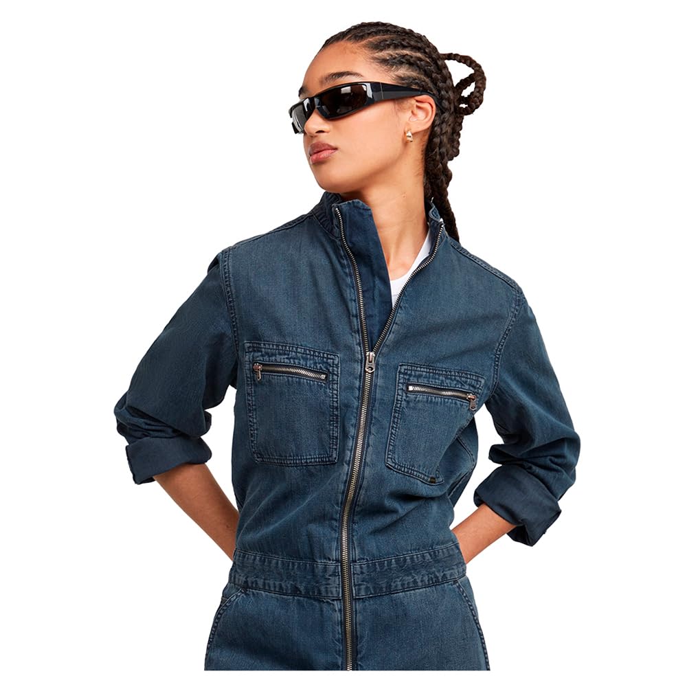 G-Star Para Mujer Mono Mechanics, Azul (worn in dusky clouds D25306-D252-G798), XXL