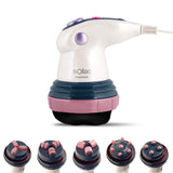 Solac Sculptural ME7711 - Sistema Masajeador lipo-modelador profesional Anticelulítico y para combatir la flacidez, 6 cabezales de tratamiento intercambiables