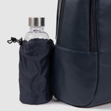 Piquadro Modus Special, Mochila de Piel, Azul Marino